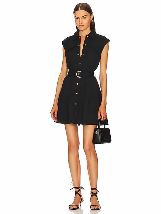 REVOLVE Dresses & Skirts - Karina Grimaldi Dona Mini Dress in Black | Revolve